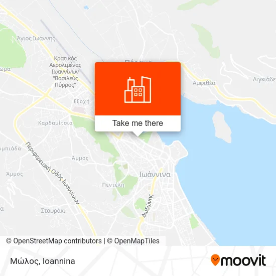Μώλος map