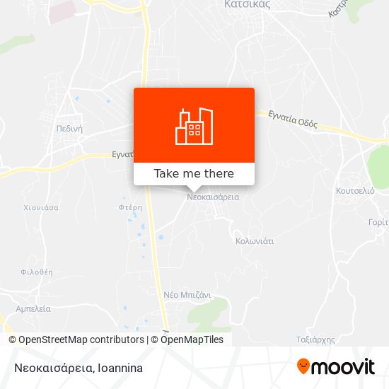 Νεοκαισάρεια map