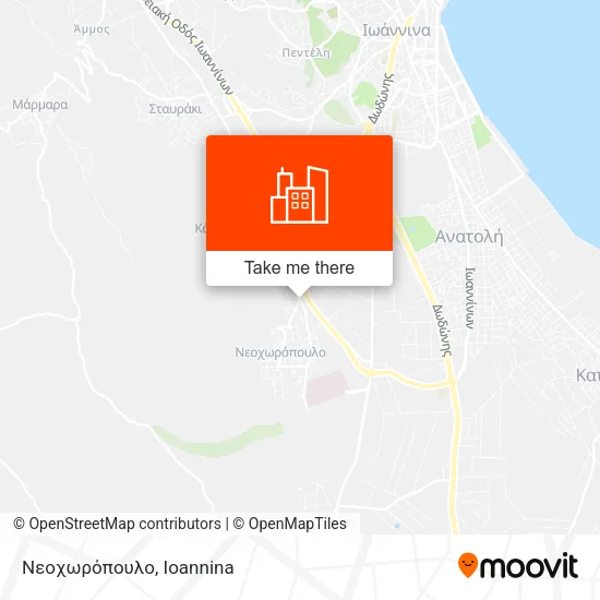 Νεοχωρόπουλο map