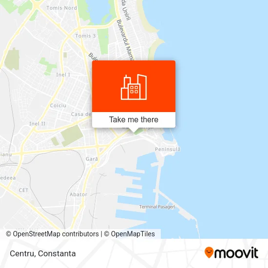 Centru map