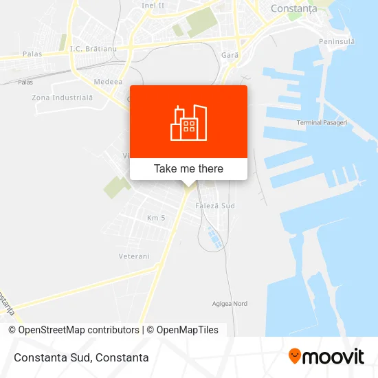 Constanta Sud map