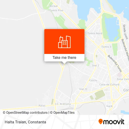 Halta Traian map