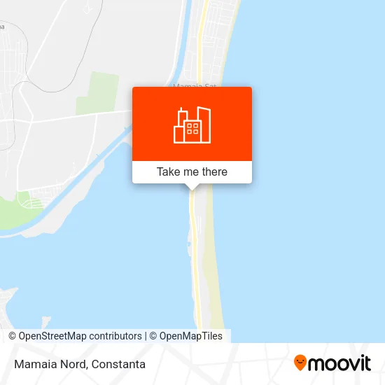 Mamaia Nord map
