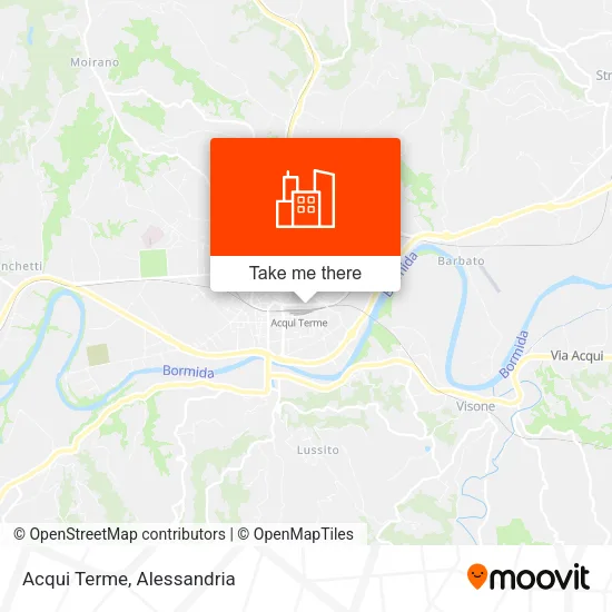 Acqui Terme map