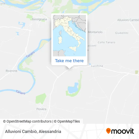 Alluvioni Cambiò map