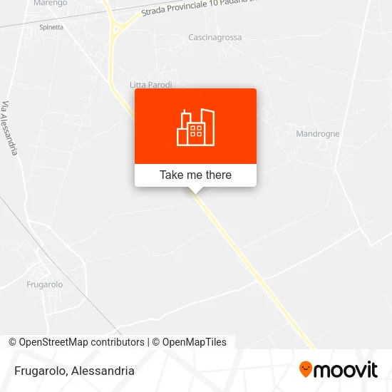 Frugarolo map