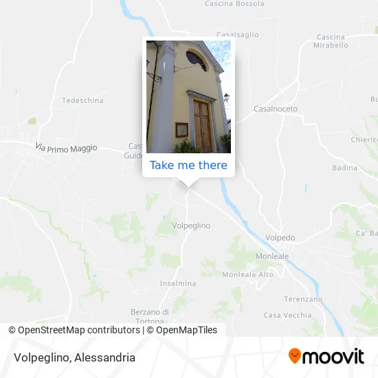 Volpeglino map