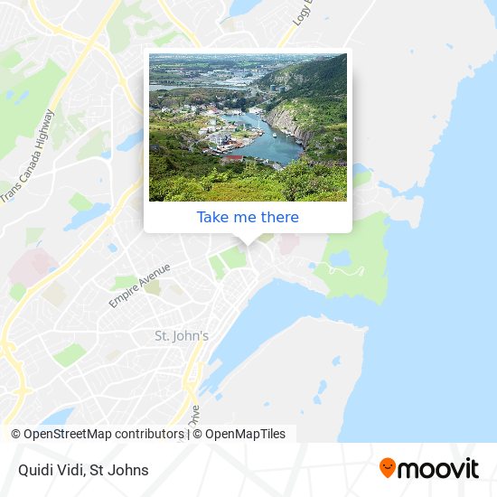 Quidi Vidi map