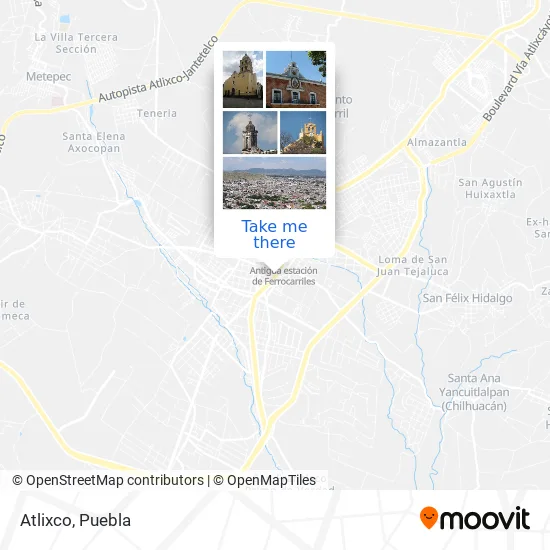 Atlixco map