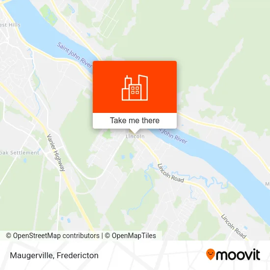 Maugerville map