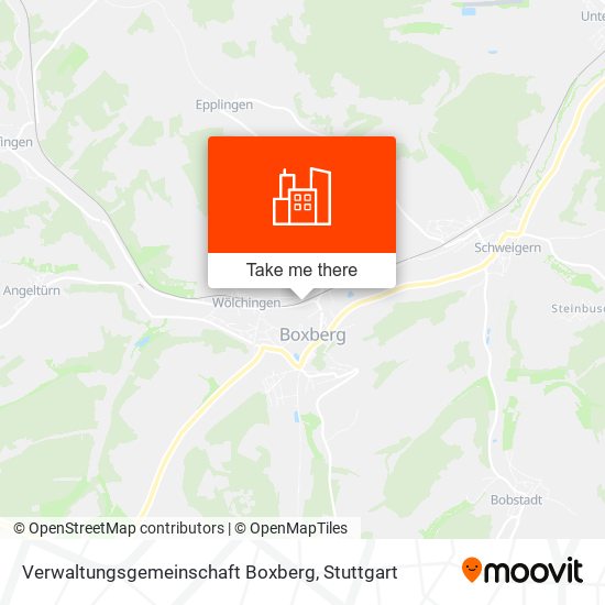 Verwaltungsgemeinschaft Boxberg map