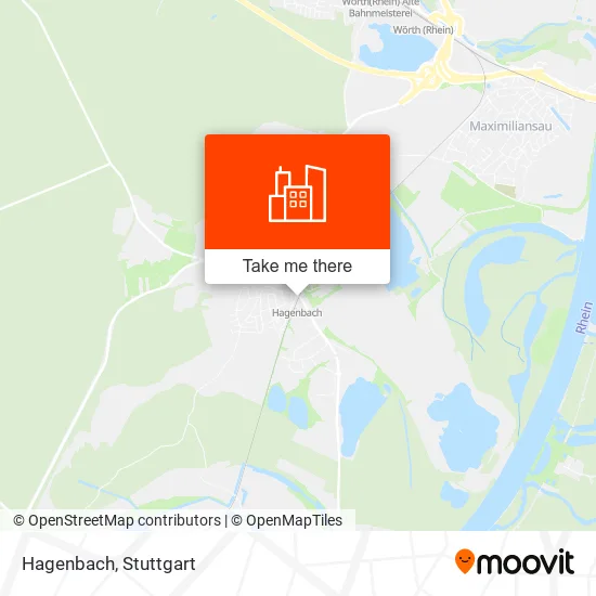 Карта Hagenbach