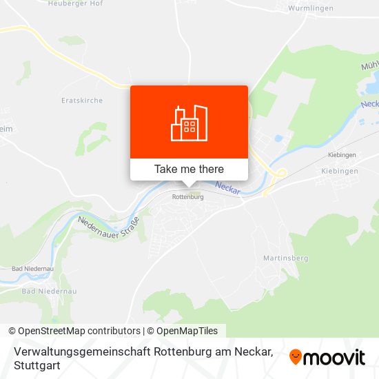 Verwaltungsgemeinschaft Rottenburg am Neckar map