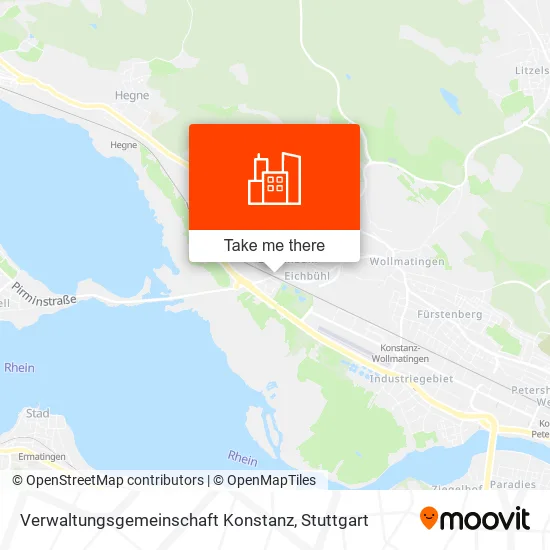 Карта Verwaltungsgemeinschaft Konstanz
