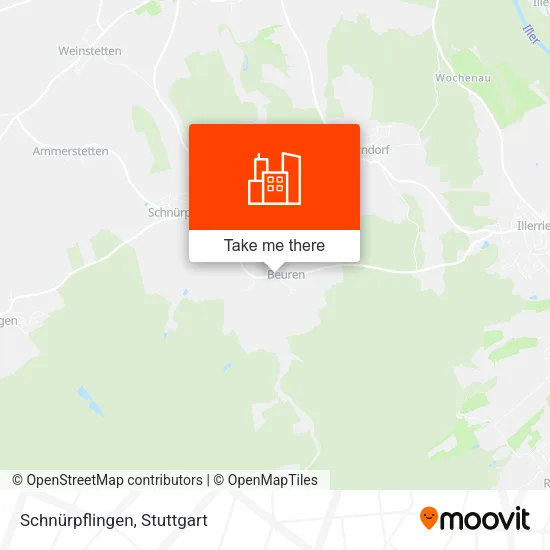 Карта Schnürpflingen