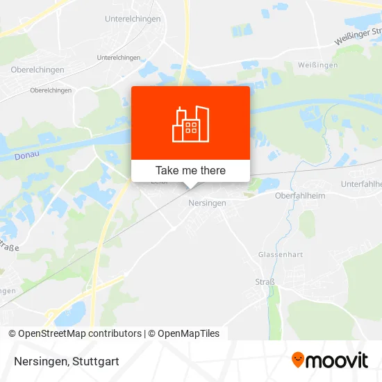 Карта Nersingen