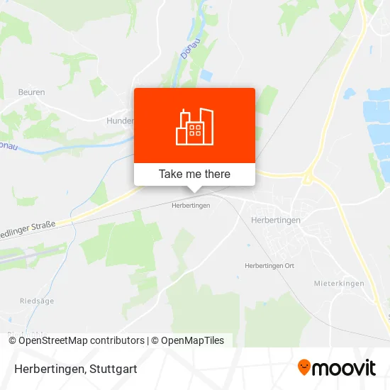 Карта Herbertingen