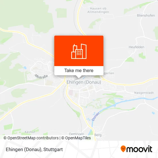 Карта Ehingen (Donau)