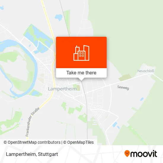 Карта Lampertheim