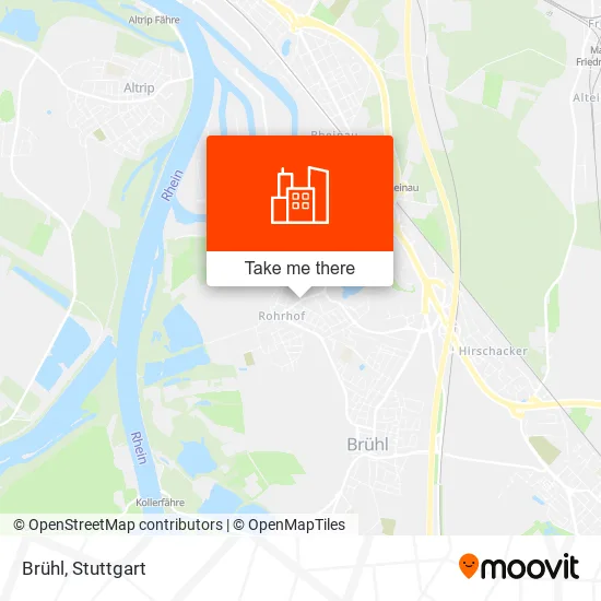 Карта Brühl