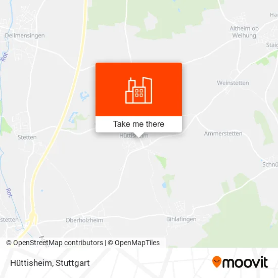 Карта Hüttisheim