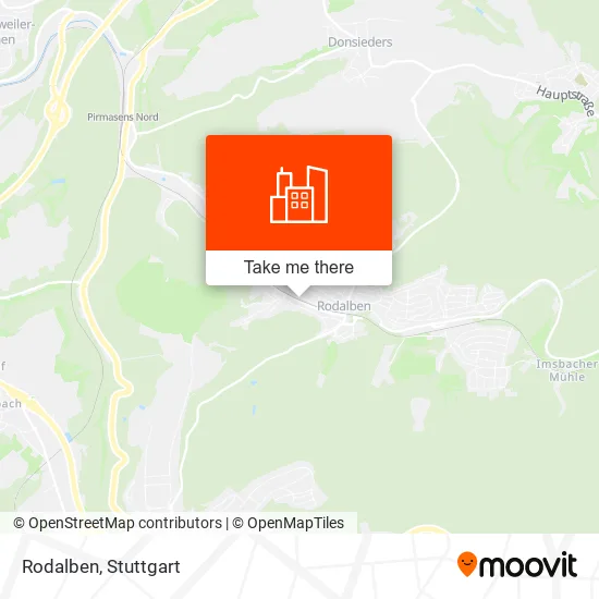 Rodalben map
