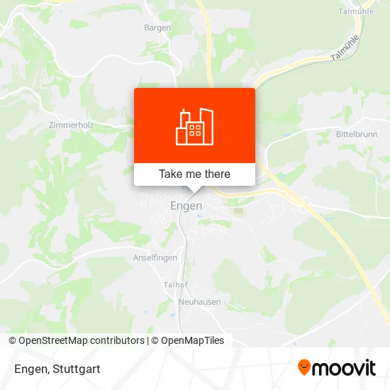 Карта Engen