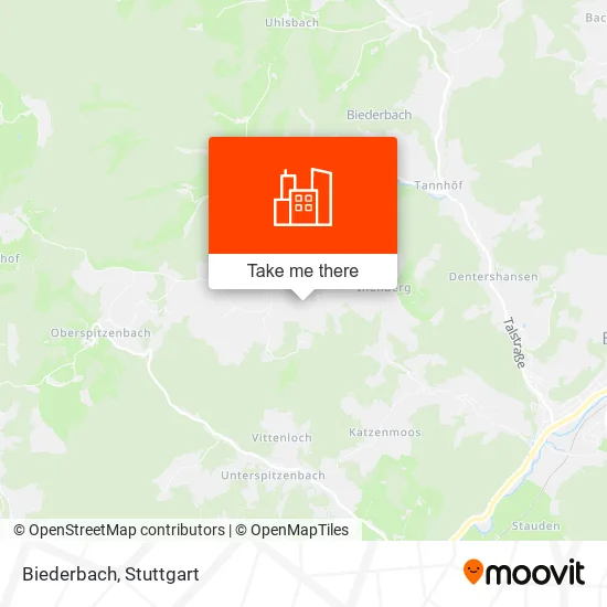 Карта Biederbach
