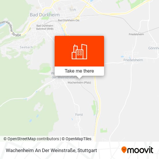 Wachenheim An Der Weinstraße map