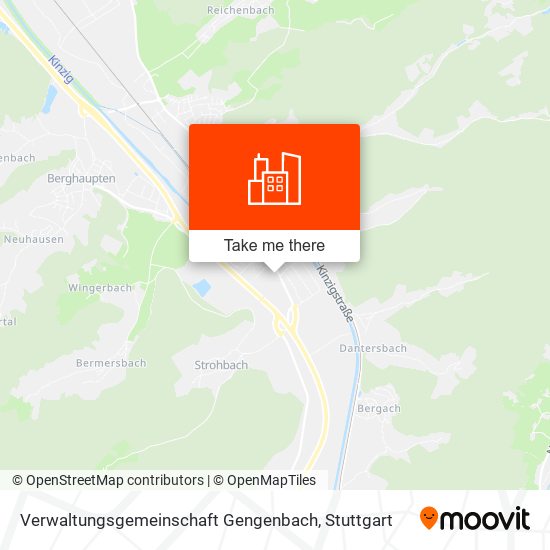 Verwaltungsgemeinschaft Gengenbach map