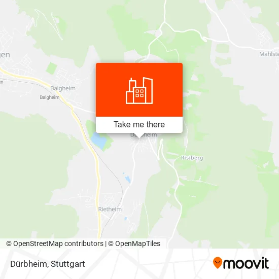 Карта Dürbheim