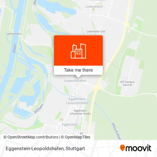 Карта Eggenstein-Leopoldshafen