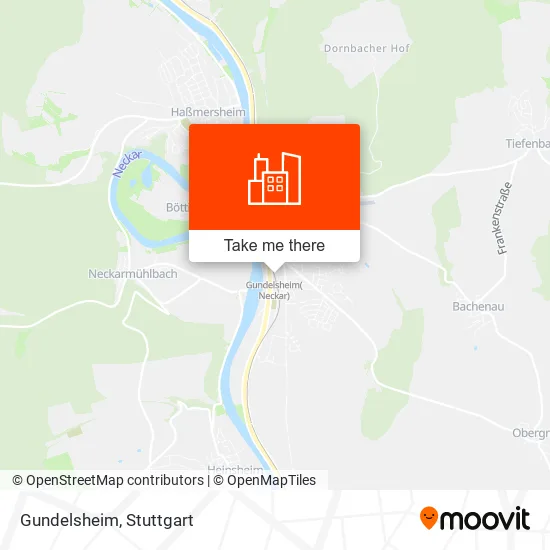 Карта Gundelsheim