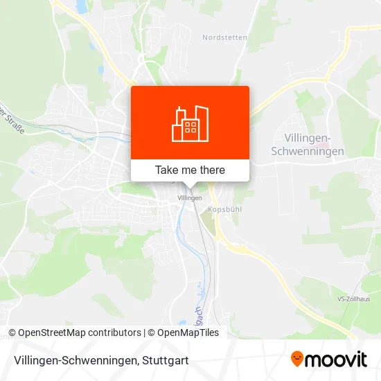 Карта Villingen-Schwenningen