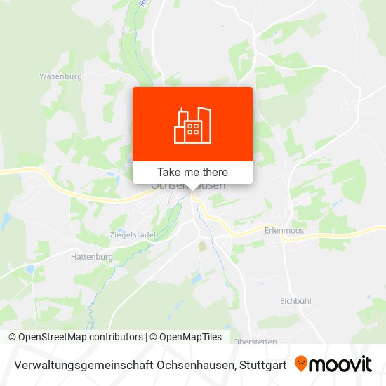 Verwaltungsgemeinschaft Ochsenhausen map