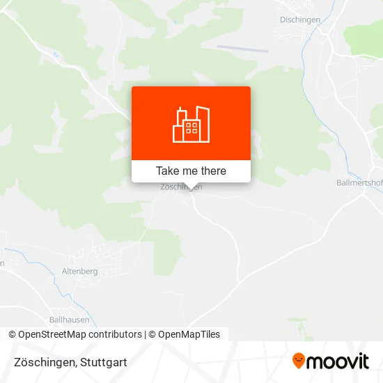 Карта Zöschingen