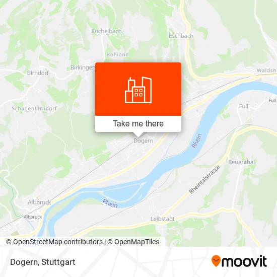 Карта Dogern