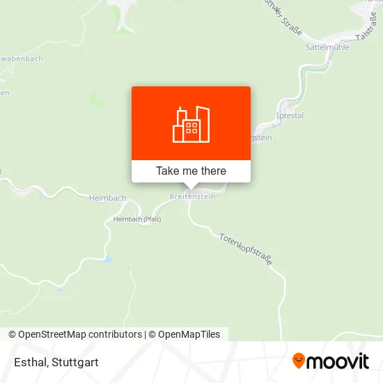 Esthal map