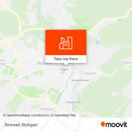 Rottweil map