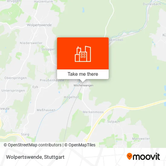 Wolpertswende map