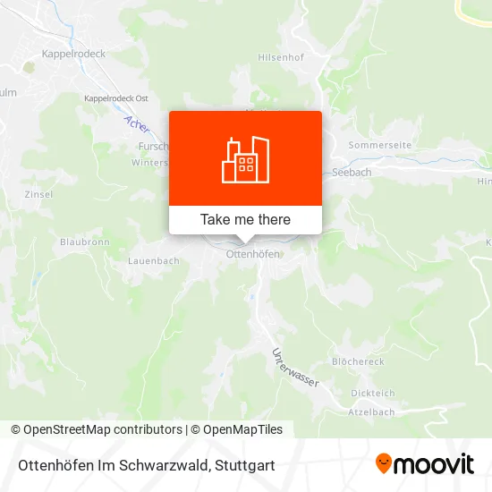 Карта Ottenhöfen Im Schwarzwald
