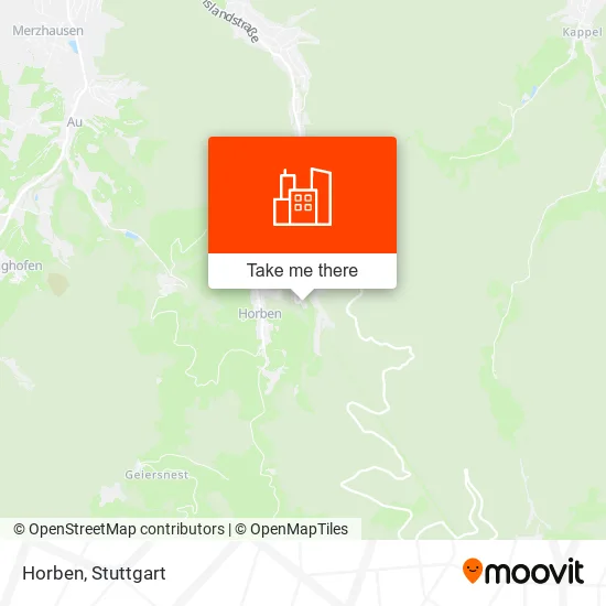 Horben map