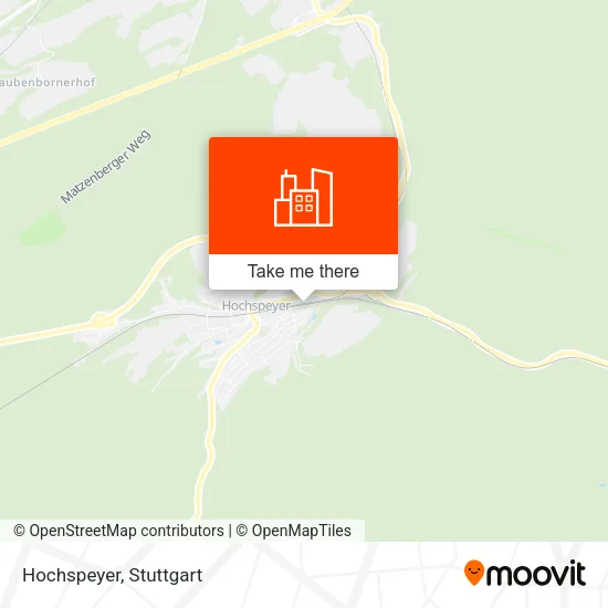Карта Hochspeyer