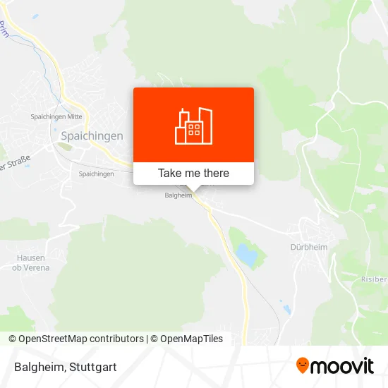 Balgheim map