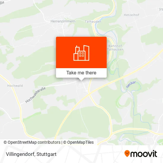 Villingendorf map