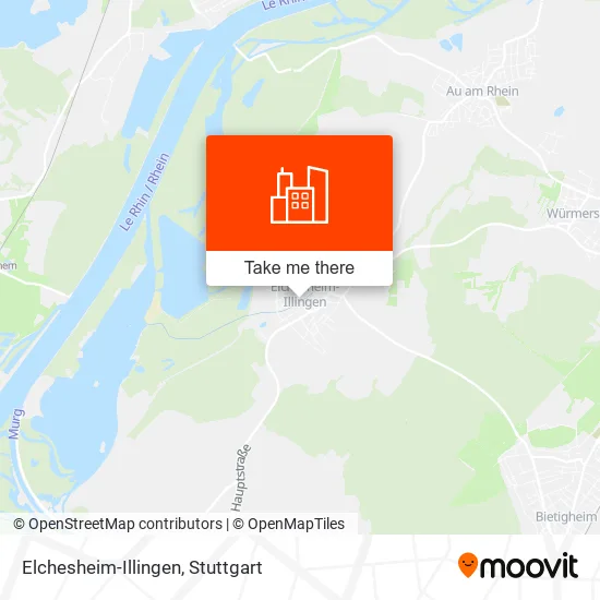 Карта Elchesheim-Illingen