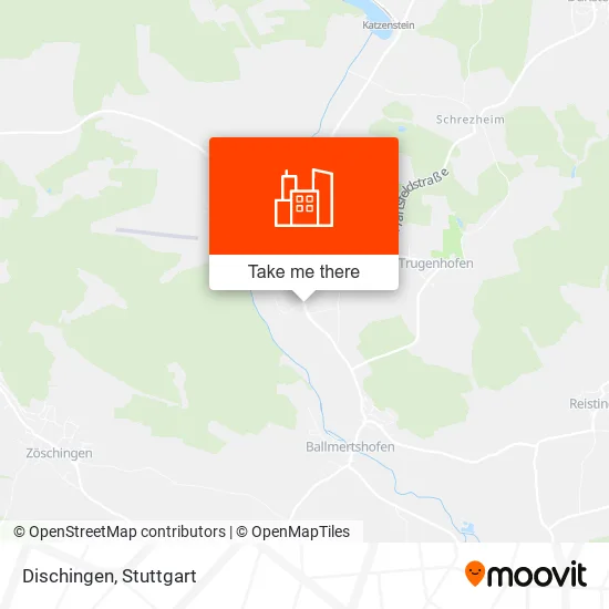 Dischingen map