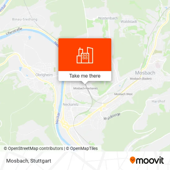 Mosbach map
