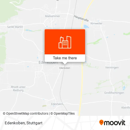 Карта Edenkoben