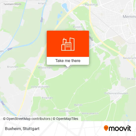 Карта Buxheim
